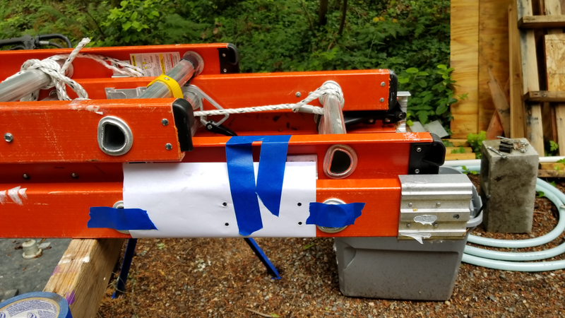 I prefer standard feet to the orange extendable ones, but that’s one battle I’m going to avoid. At least until I talk my boss into letting me build a dedicated window truck, with hand-picked gear for optimum window cleaning efficiency.